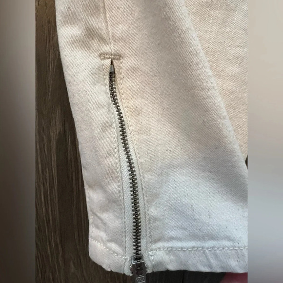 Pilcro and the Letterpress Anthropologie Serif Moto Jean Legging size 28 - Picture 6 of 14